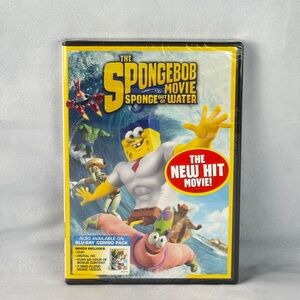 The Spongebob Movie Sponge Out of Water DVD, New, Sealed